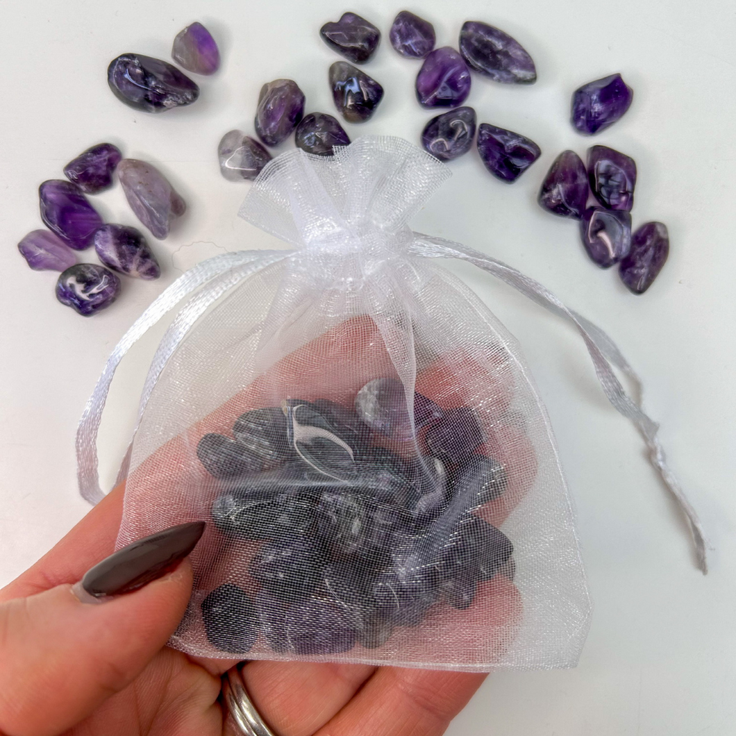 Amethyst Crystal Chips (20g)